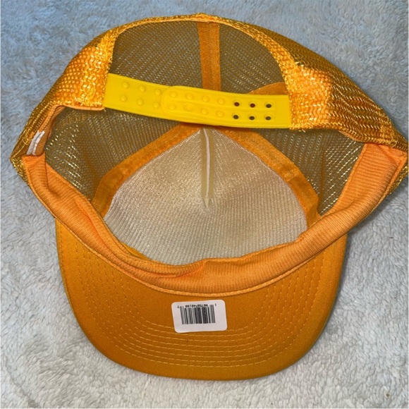 A$AP Ferg Graphic Yellow and White Trucker Hat Cap One Size Adjustable - Picture 2 of 4